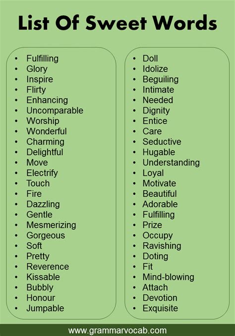 cute words to call children