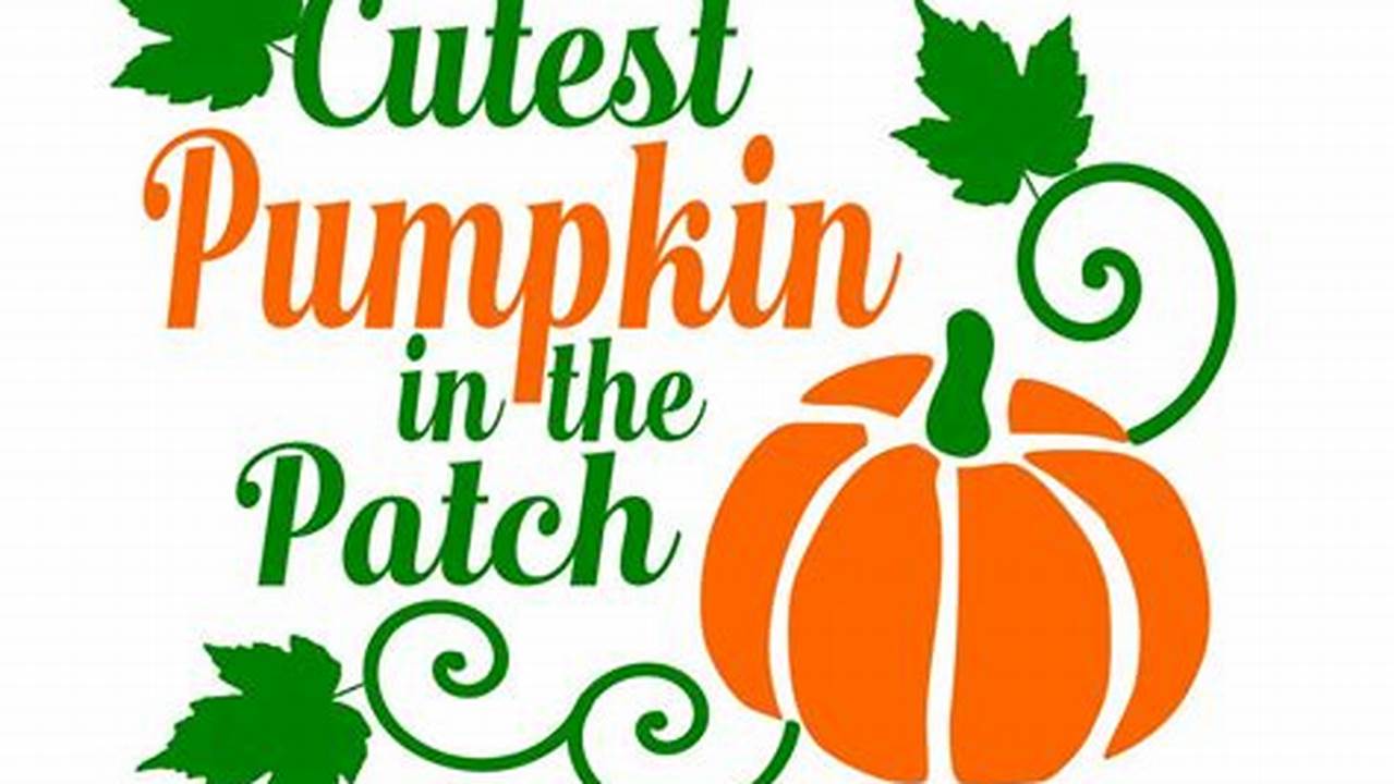 Unleash Your Creativity: Discover the Cutest Pumpkin SVG for Free
