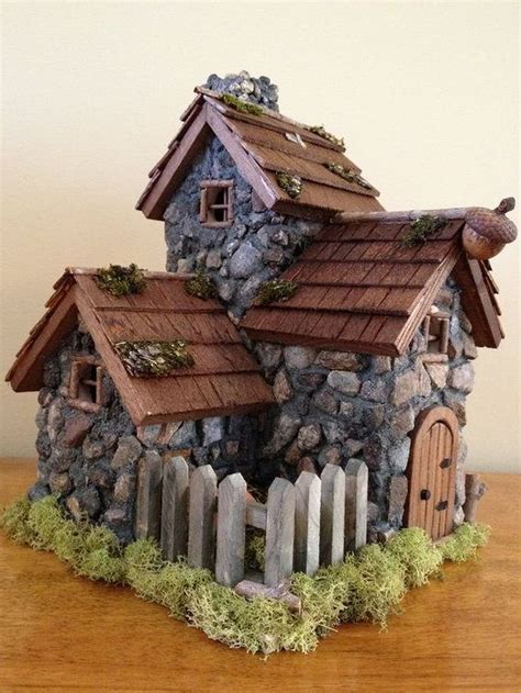 17 Cutest Miniature Stone Houses To Beautify Garden This Summer WooHome