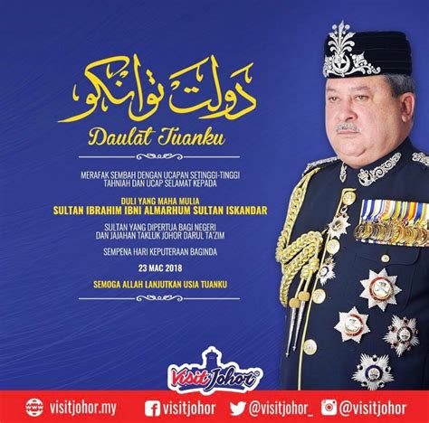 cuti keputeraan sultan johor