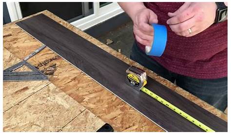 How To Cut Vinyl Floor Planks Around Toilet Vinyl Plank Flooring