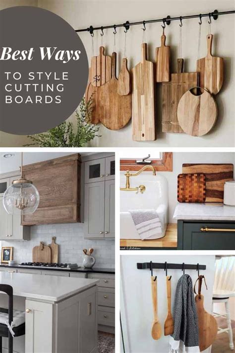 Cutting Board Display Kitchen
