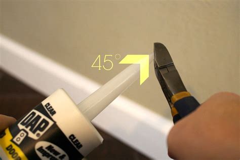 Cutting In Paint Using Caulk