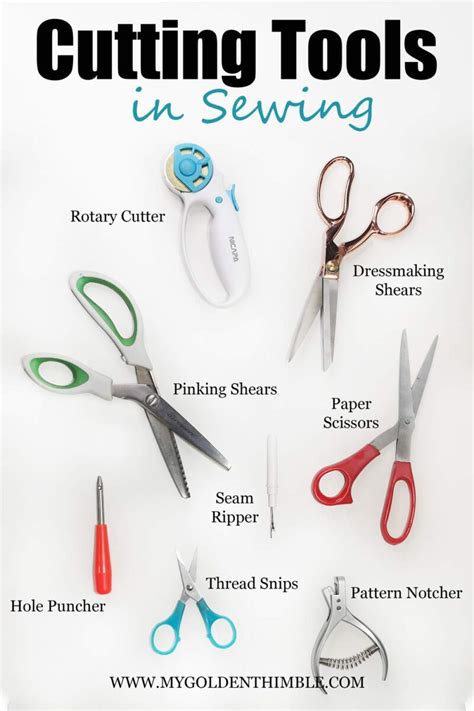 Cutting Tools In Sewing And Their Functions