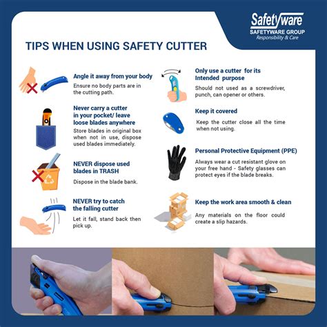 Cutting Tools Safety Tips