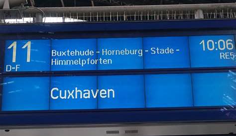 Mit dem Zug nach Cuxhaven: 6 nach ab Hamburg - Abseits der Pfade