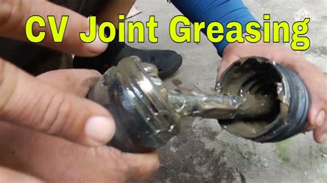 Cv Joint Grease Replacement