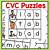 cvc word puzzles free printable