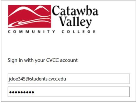 cvcc community college login