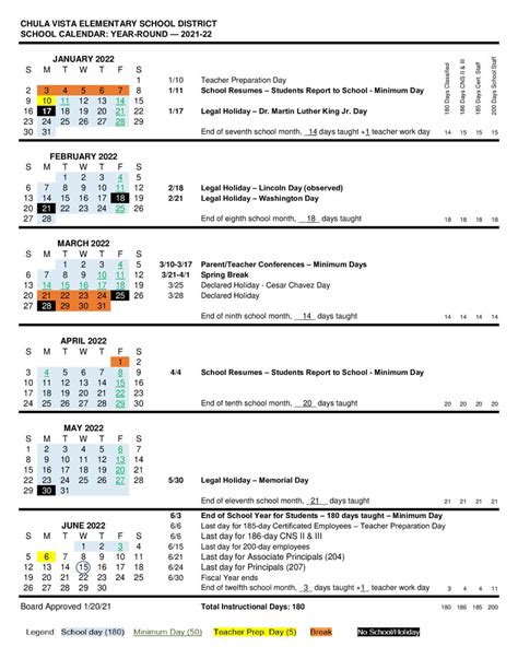 cvesd school district calendar