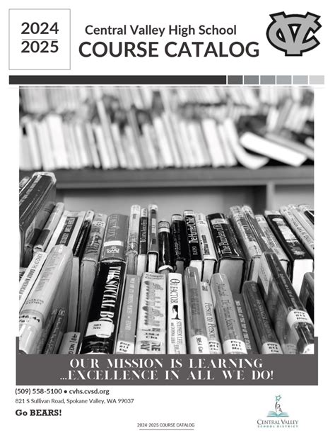 Cvhs Course Catalog