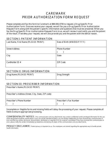 Cvs Caremark Prior Authorization Form Adderall