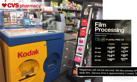 cvs film developing cost