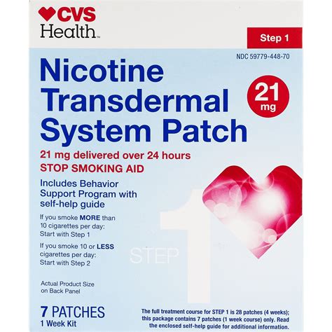 Cvs Nicotine Patches Step 1