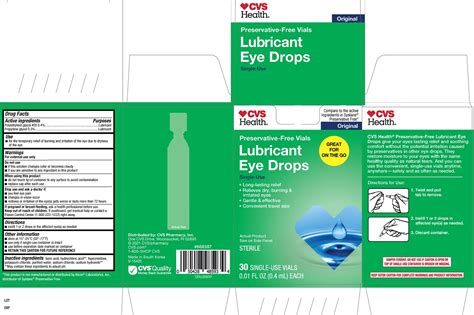 Cvs Original Eye Drops