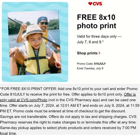 Cvs Photo Promo Code Prints