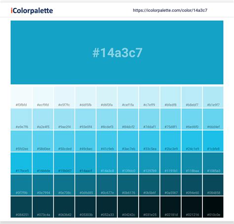 cyan blue color hex code