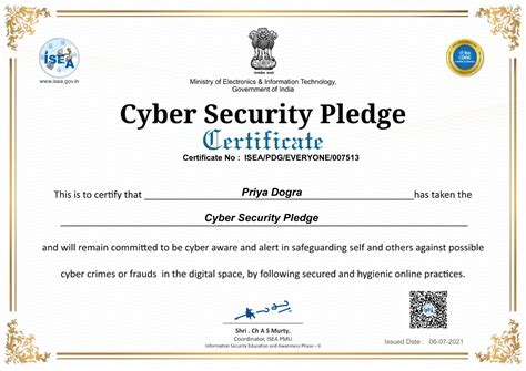 cyber security certification training india