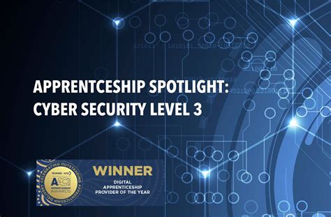 cyber security level 3 apprenticeship