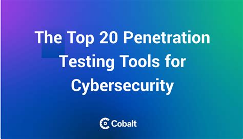 cyber security penetration testing tools