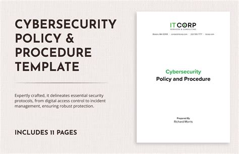 cyber security policy and procedures pdf