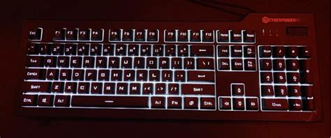 cyberpowerpc keyboard light control settings