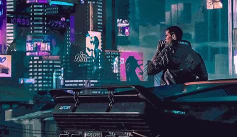 Suggestions for relaxing cyberpunk city animated wallpapers, screen