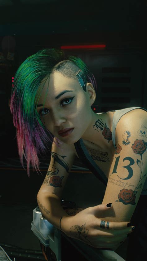 cyberpunk 2077 judy wallpaper 4k