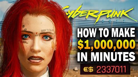 cyberpunk 2077 money making tips