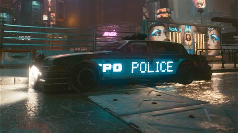 cyberpunk 2077 police car siren