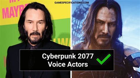 cyberpunk 2077 voice actors game