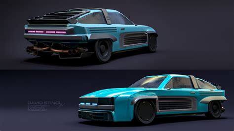 Cyberpunk Car Model Kit