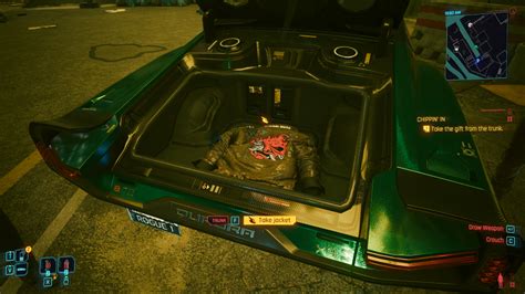 Cyberpunk Guy In The Trunk