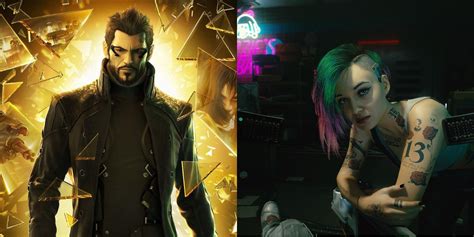 cyberpunk themed video games