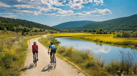cycling path countryside
