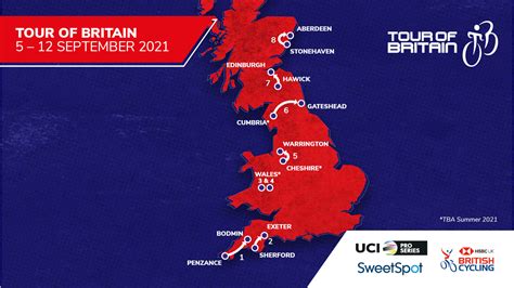 cycling tour of britain 2021 route map