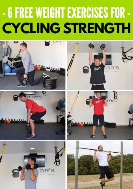 Cycling Weight Training Exercises