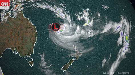 cyclone near new zealand