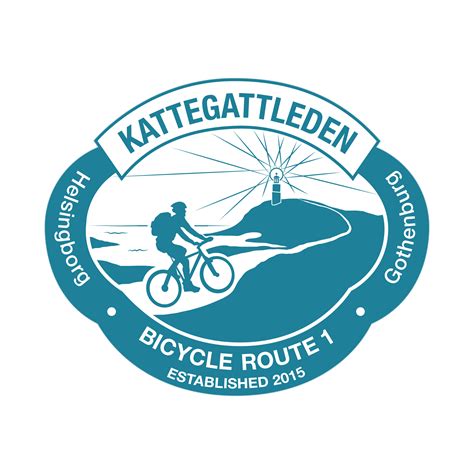 Cykelkarta och broschyr Kattegattleden
