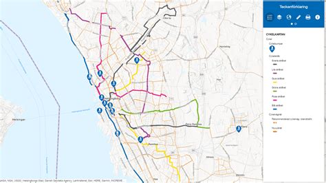 Cykelvägar Karta Karta 2020