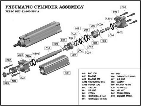 Cylinder Assembly Components
