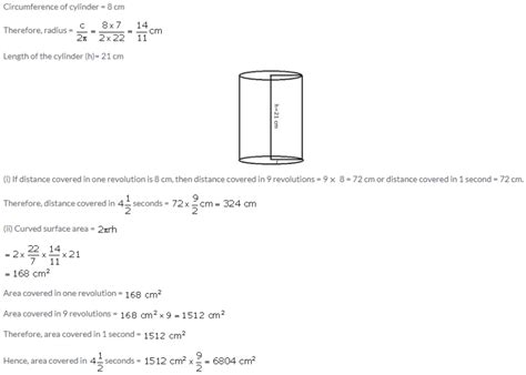 Cylinder Cone And Sphere Class 10 Icse Solutions
