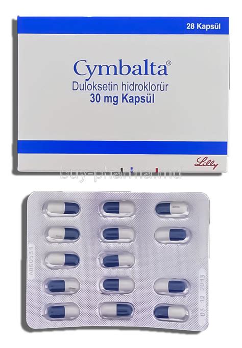 cymbalta 30 mg capsules