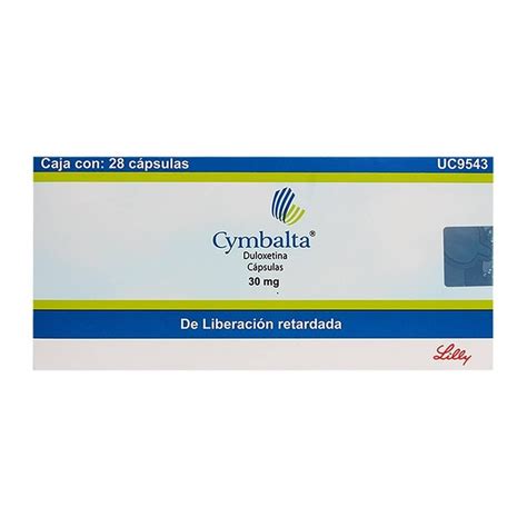 cymbalta 30 mg para que es