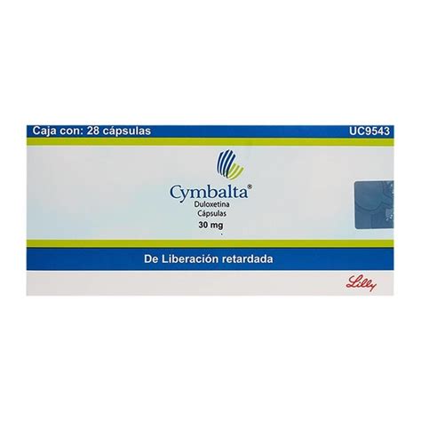 cymbalta 30 mg precio