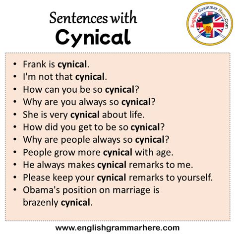 cynical 10 adjectives which are synonyms of cynical (sentence examples) YouTube