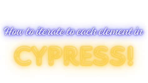 cypress loop through list of elements