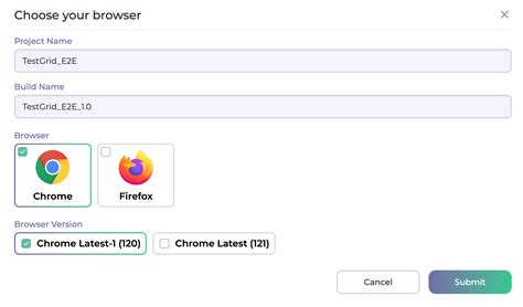 cypress select browser