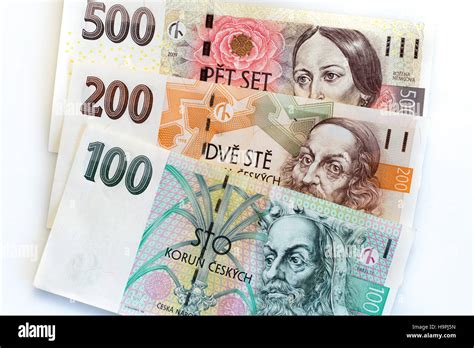 czech republic currency denominations
