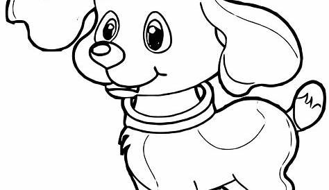 D Is For Dog Coloring Page | Dog coloring page, Alphabet coloring pages